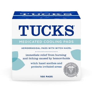 TUCKS Medicated Cooling Pads for Hemorrhoid Relief - 4138800732 - LL Medico