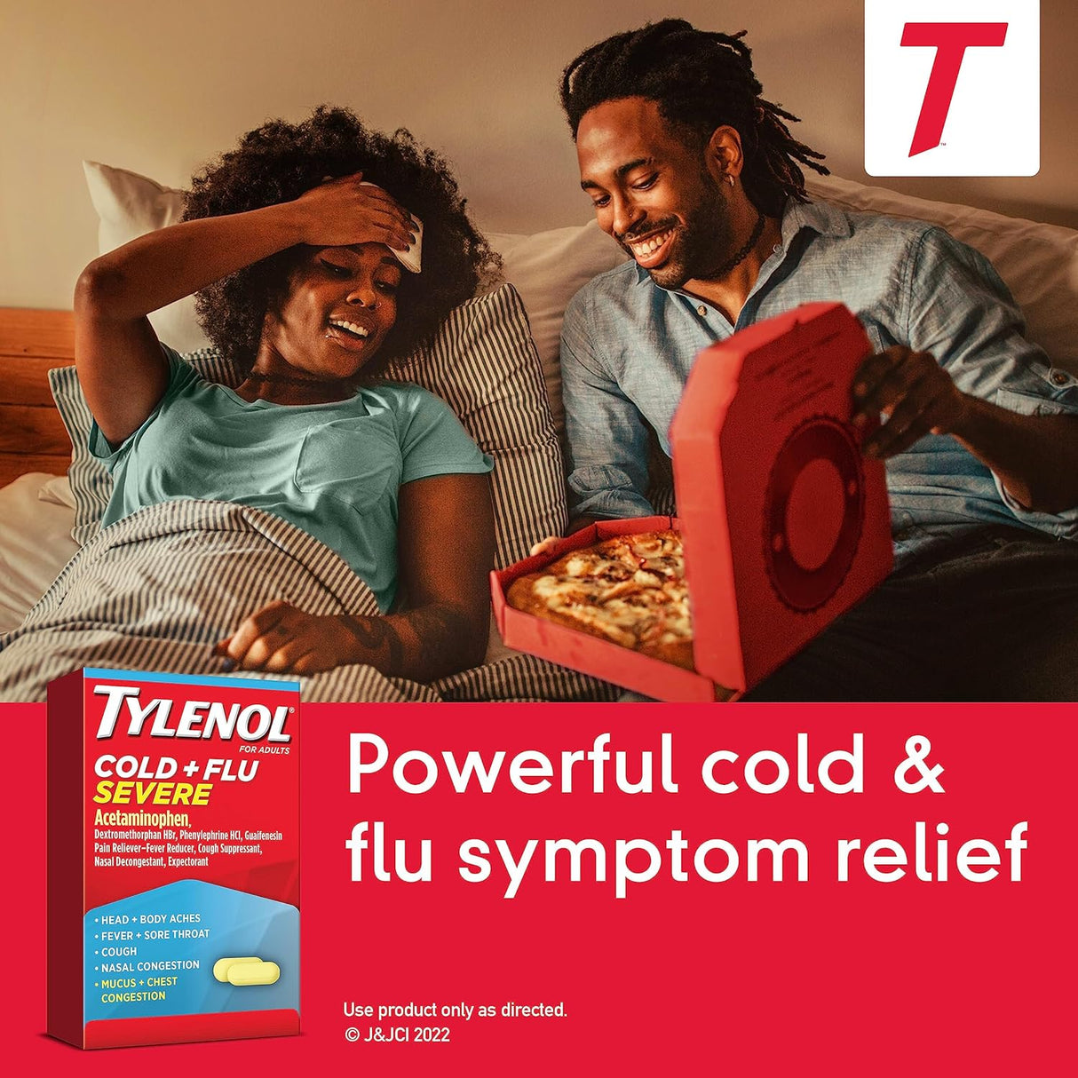 Tylenol Cold + Flu Severe Relief Caplets, 24 ct - 50580040226 - LL Medico