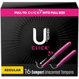 U By Kotex Click Compact Tampons, Regular - 53445-Pack - LL Medico