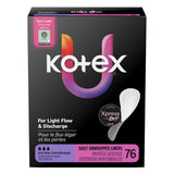 U by Kotex Extra Coverage Panty Liners, Light Absorbency, Fragrance-Free - 58319-Pack - LL Medico
