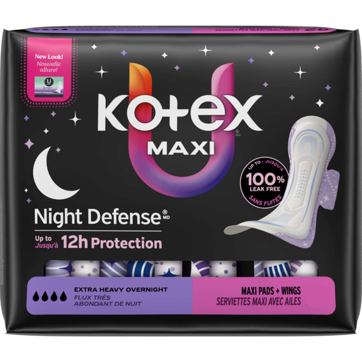 U by Kotex Maxi Pads, Heavy Absorbency, Unscented