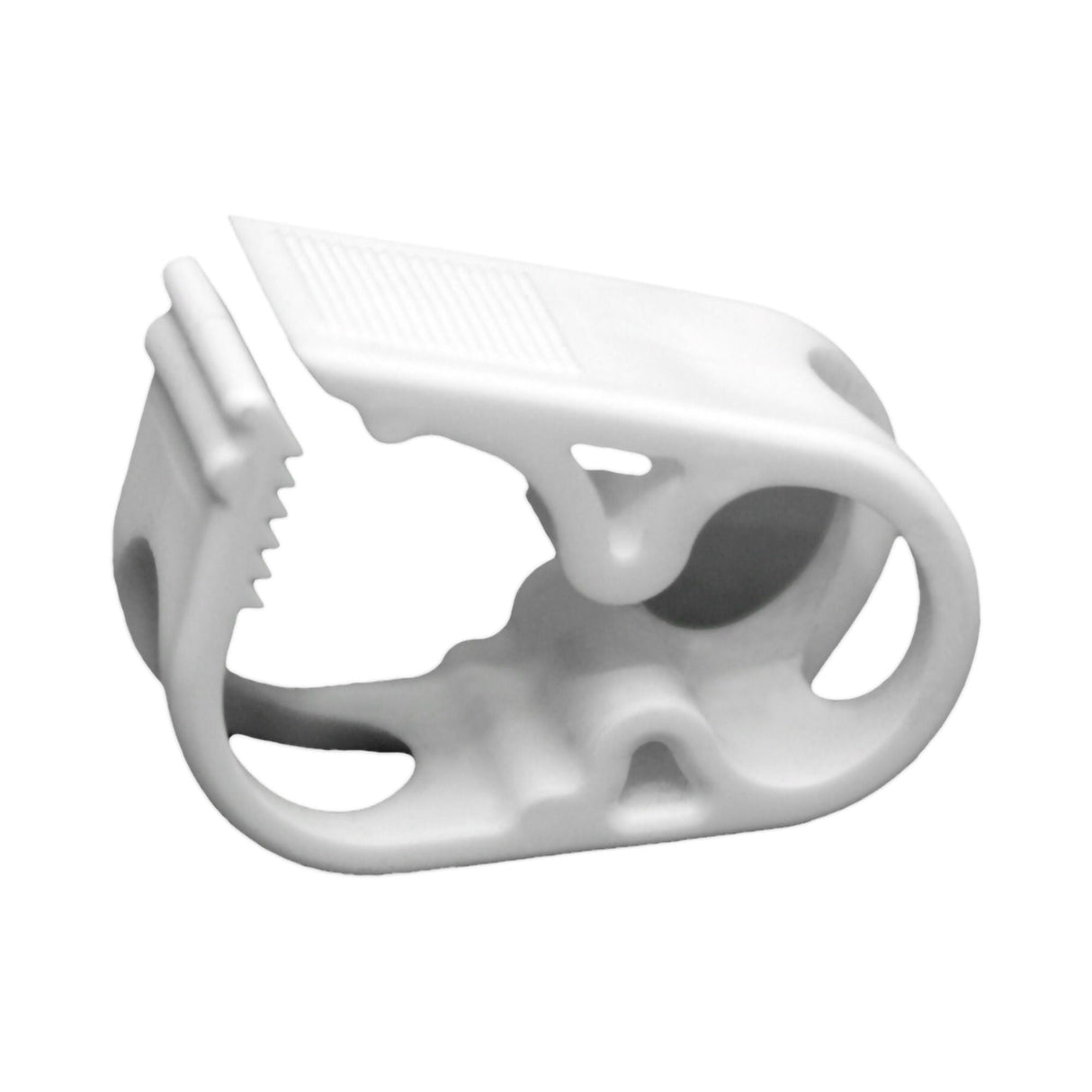 Urocare Adjustable White Tube Clamp - 699950-Single - LL Medico