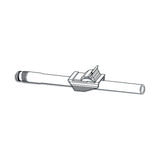 Urocare Adjustable White Tube Clamp - 699950-Single - LL Medico