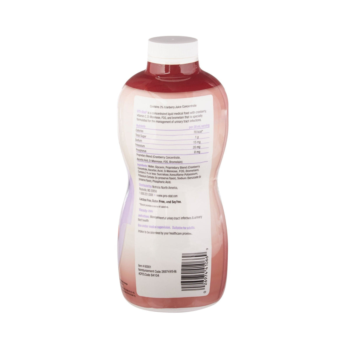 UTI-Stat Cranberry Oral Supplement, 30 oz - 78387-Single - LL Medico