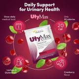 UtyMax Urinary Health Supplement Powder, Cranberry, 5 g - 11770-Case - LL Medico
