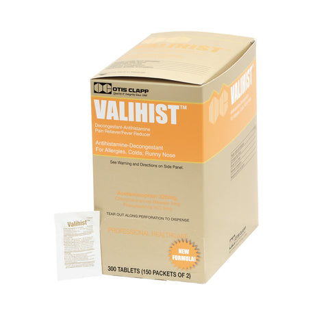 Valihist Multi - Symptom Relief For Allergies, Colds & Runny Nose, 300 Tablets - 2115543 - LL Medico