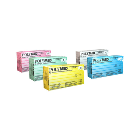 Ventyv Polymed Latex Exam Glove - PM102-Box - LL Medico