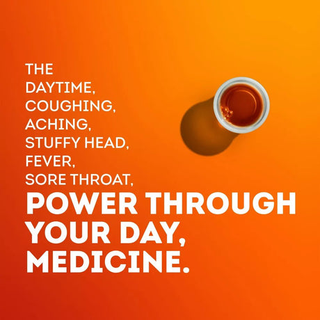 Vicks DayQuil Cold and Flu Medicine Liquid, 12 fl oz - 37000055512 - LL Medico