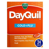 Vicks DayQuil Cold & Flu, 24 ct liquicaps - 37000055824 - LL Medico