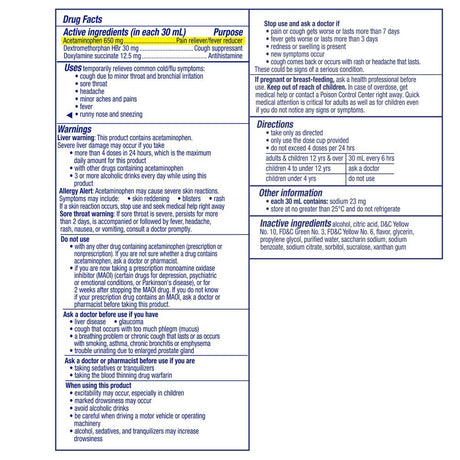 Vicks NyQuil Cold & Flu Nighttime Relief Liquid, 12 fl oz - 37000080712 - LL Medico