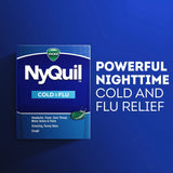 Vicks NyQuil Cold & Flu Relief LiquiCaps, 24 ct - 37000055724 - LL Medico