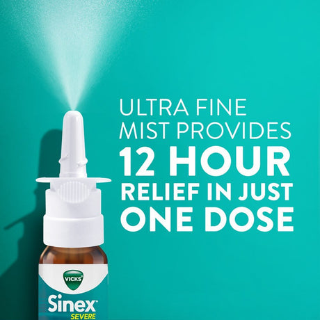Vicks Sinex Severe Nasal Decongestant Spray - 32390002325 - LL Medico