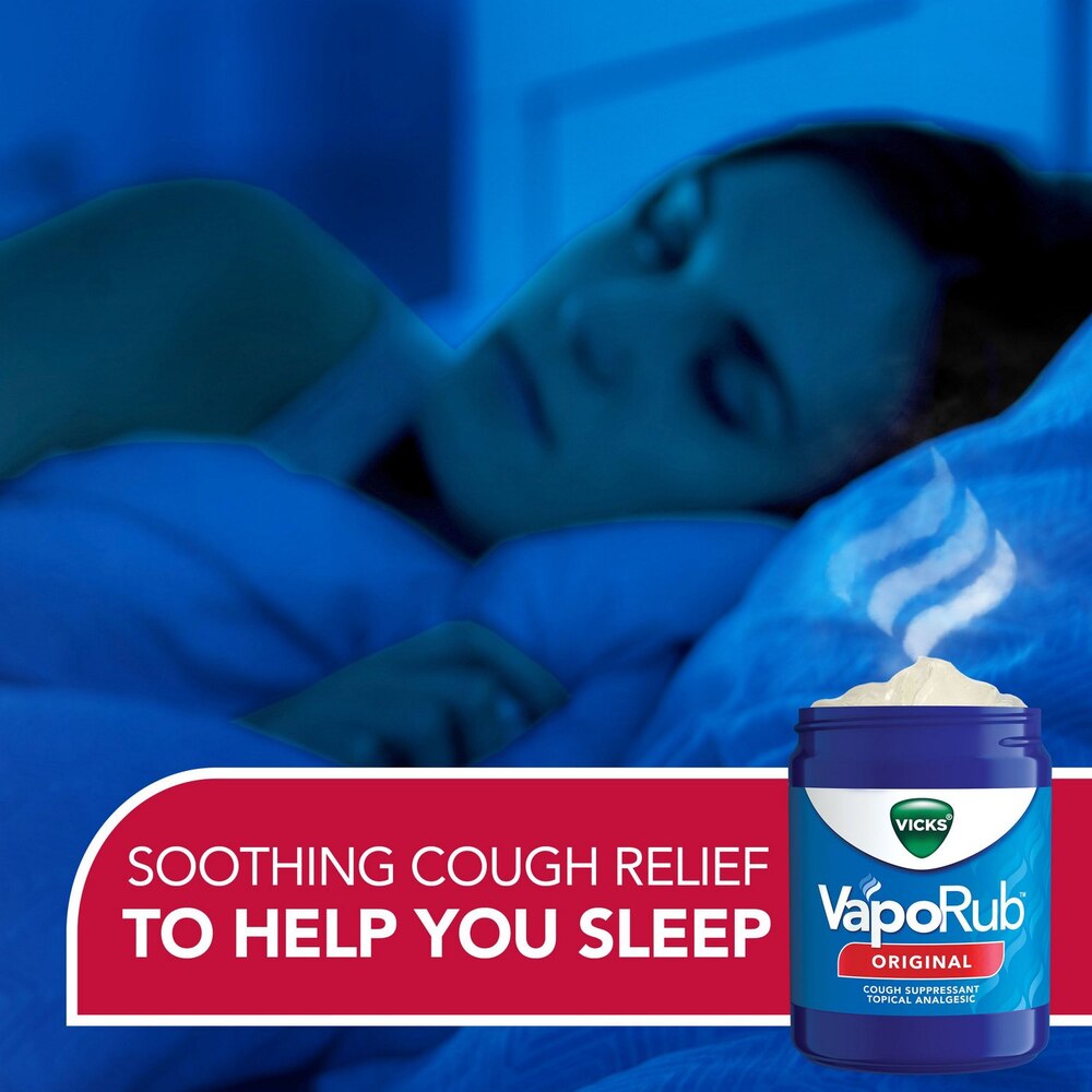 Vicks VapoRub Chest Rub Cough Suppressant Ointment