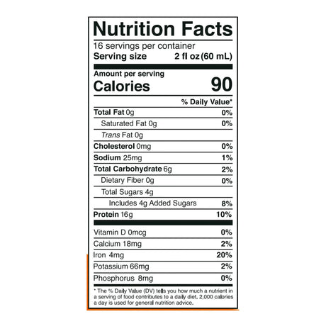 VidaFuel Wellness Protein Drink, Citrus Burst, 32 oz - 03-322A-Single - LL Medico