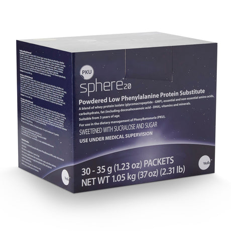 Vitaflo PKU Sphere 20 Oral Supplement Powder, Vanilla, 35 Gram Packet - 812539021124-Single - LL Medico