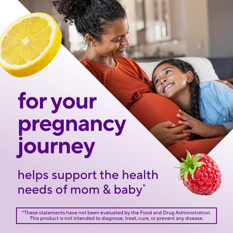 Vitafusion Prenatal Gummy Vitamins, Raspberry Lemonade Flavor, 90 ct - 02791701950 - LL Medico