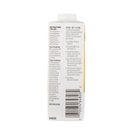 Vital AF 1.2 Cal Nutrition Shake, Vanilla, 8 oz - 64828-Single - LL Medico