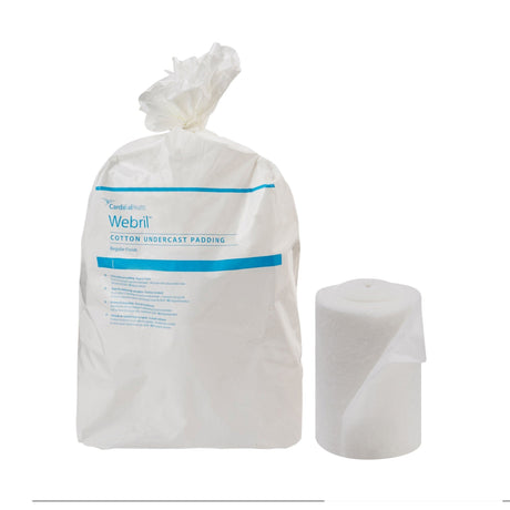 Webril Undercast Cast Padding, Cotton, White, Nonsterile - 1418-Single - LL Medico