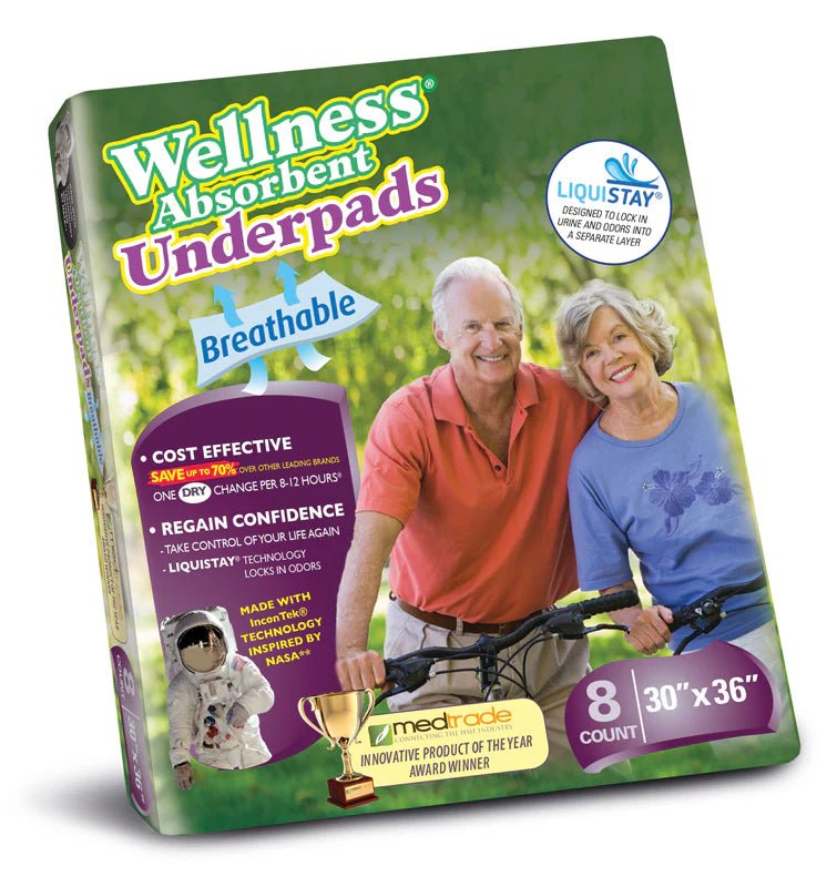 Wellness Absorbent Underpad - 8130-Pack - LL Medico
