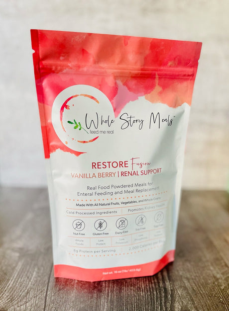 Whole Story Meals Restore Fusion Renal Support, Vanilla Berry Flavor - 7126-Single - LL Medico