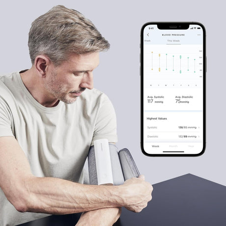 Withings BPM Connect Digital Blood Pressure Monitor, Adult Cuff - WPM05-ALL-INTER-Single - LL Medico