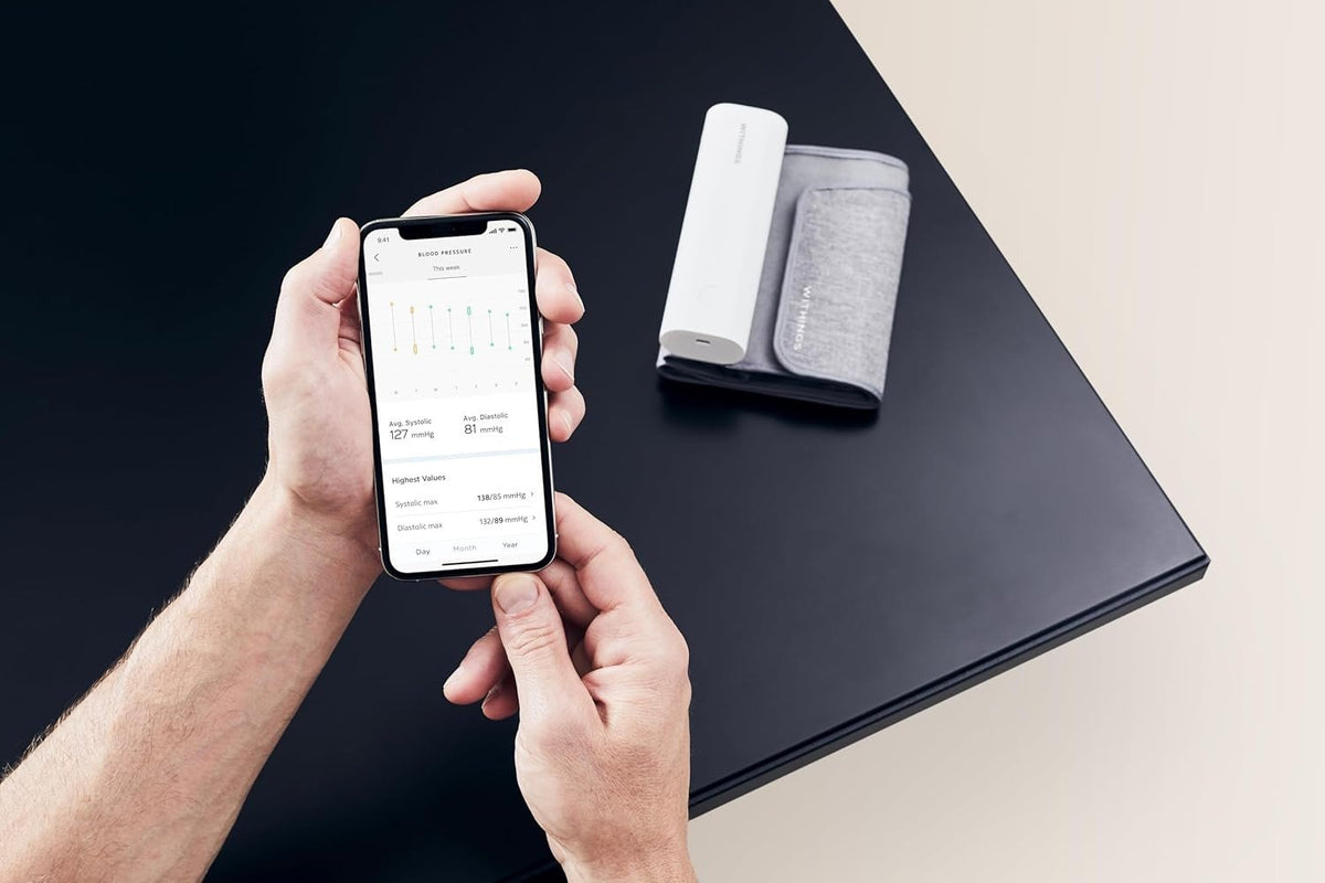 Withings BPM Connect Digital Blood Pressure Monitor, Adult Cuff - WPM05-ALL-INTER-Single - LL Medico