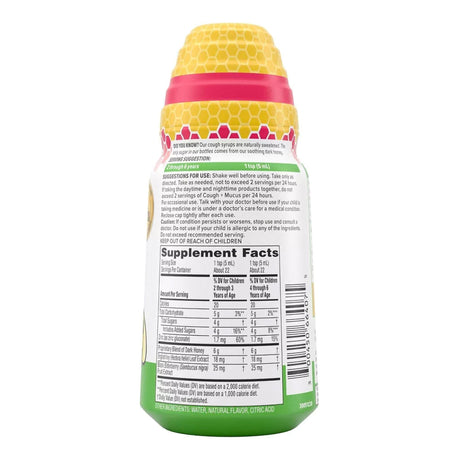 Zarbee's Children's Cough Syrup + Mucus, Mixed Berry, 4 oz - 30045066404-Single - LL Medico