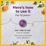 Zarbee’s Cough Syrup+ Immune Support Liquid, Berry Flavor, 8 fl oz - 85764700783 - LL Medico