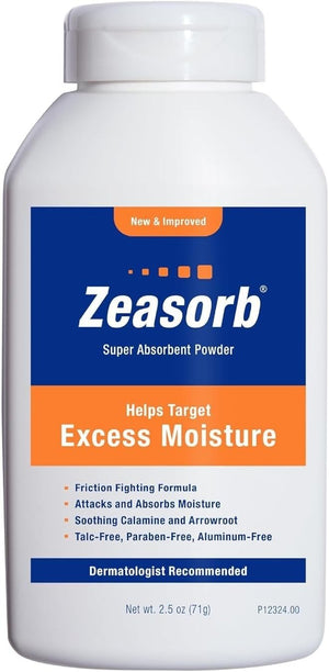 Zeasorb Super Absorbent Powder, Herbal Tea Scent, 2.5 oz - 30316023325-Single - LL Medico
