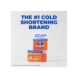 Zicam Zinc Cold Remedy RapidMelts, Quick Dissolve Tablets, Citrus, 25 ct - 62750004410 - LL Medico